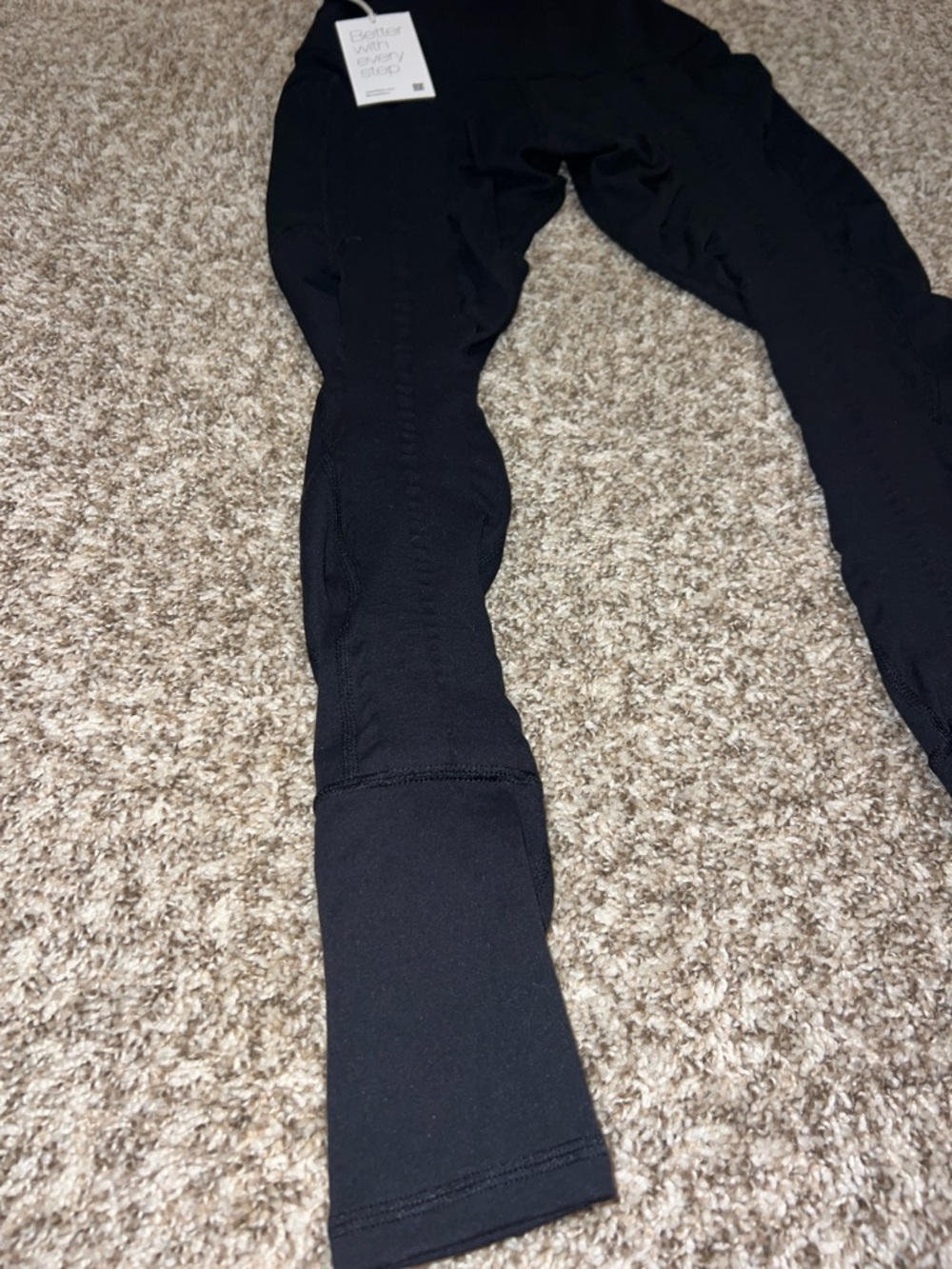 High-Waist Black Performance Leggings for Women - Picture 3 of 15